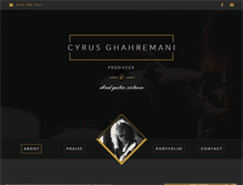 Tablet Screenshot of cyrusg.com